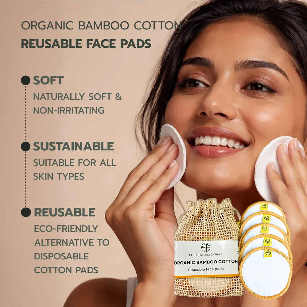 Ultra Soft Reusable Bamboo Cotton Pads