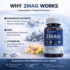 ZMAG (Magnesium Glycinate + Zinc + Vitamin B6)