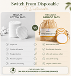 Ultra Soft Reusable Bamboo Cotton Pads