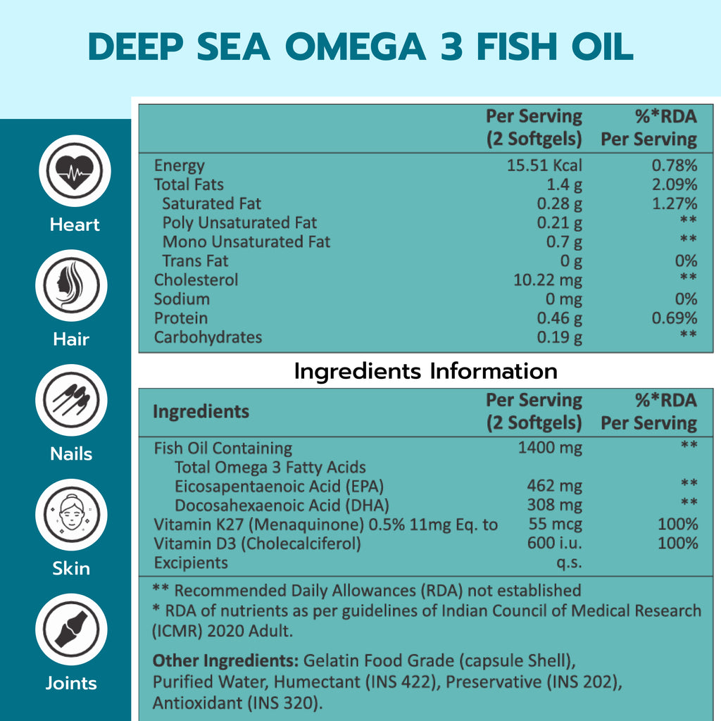 Deep Sea Omega-3 Fish Oil